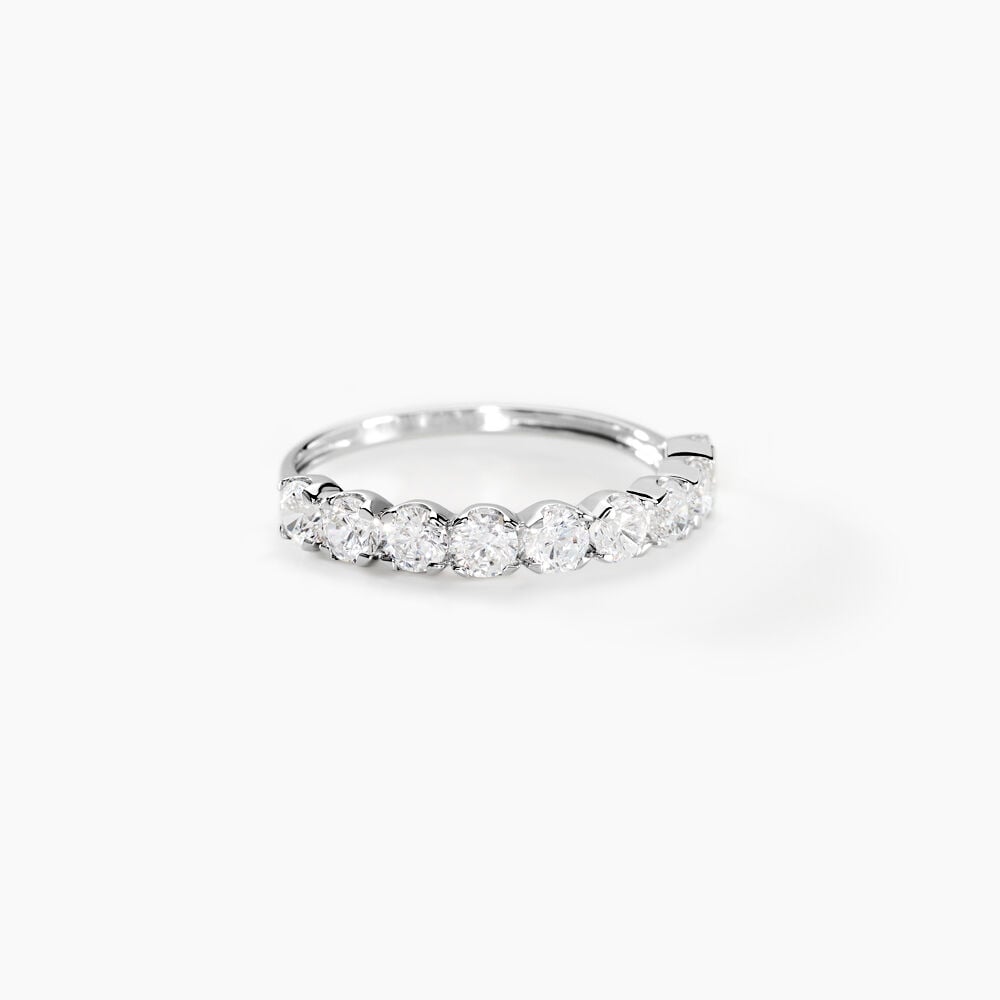 Alliance Marlin Or Blanc Oxyde De Zirconium - Alliances duo Femme | Marc Orian