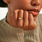 Bague Margot Argent Blanc Nacre Oxyde De Zirconium - Bijoux fantaisie Femme | Marc Orian