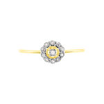 Bague Charletta Or Jaune Diamant - Parures de mariage Femme | Marc Orian