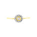 Bague Charletta Or Jaune Diamant - Parures de mariage Femme | Marc Orian