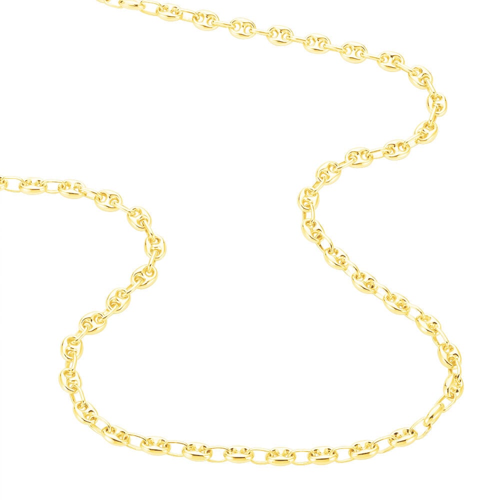 Collier Dami Maille Grain De Cafe Or Jaune - Chaines Femme | Marc Orian