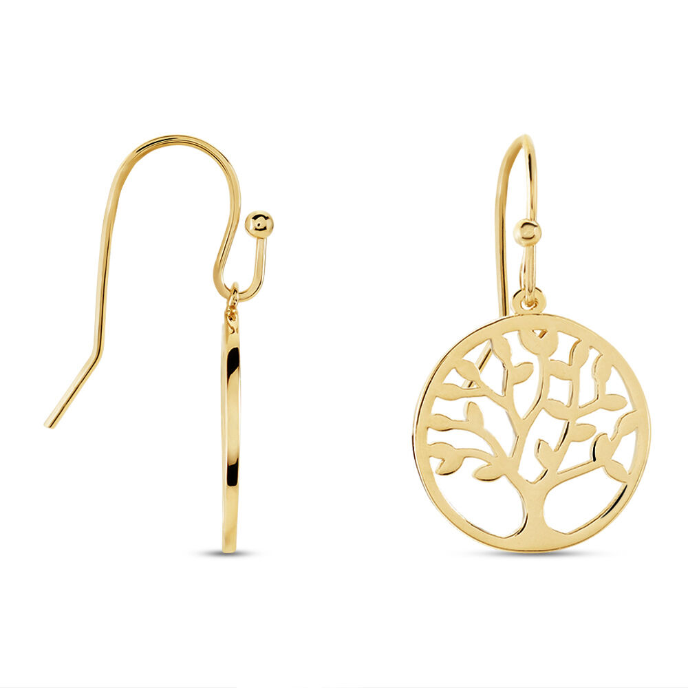 Boucles D'oreilles Pendantes Plaqué Or Laora - Pendantes Femme | Marc Orian