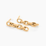 Boucles D'oreilles Pendantes Lilla Plaqu&eacute; Or Jaune - Pendantes Femme | Marc Orian