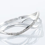 Bague Omnia Or Blanc Diamant - Parures de mariage Femme | Marc Orian