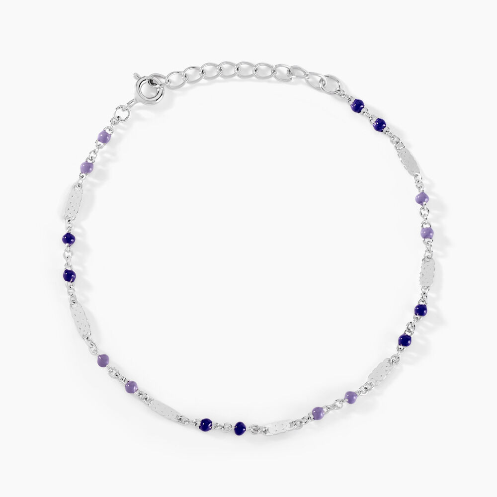 Bracelet Myliane Argent Blanc - Bracelets fantaisie Femme | Marc Orian