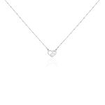 Boucles D'oreilles Puces Zale Argent Blanc - Colliers fantaisie Femme | Marc Orian