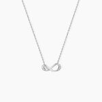 Collier Eryka Argent Blanc Oxyde De Zirconium - Colliers avec pierres Femme | Marc Orian