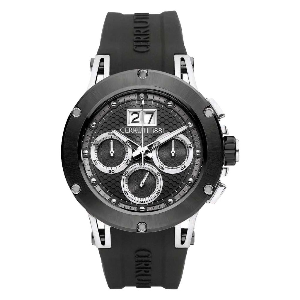Montre Cerruti Velletri Noir - Montres étanches Homme | Marc Orian