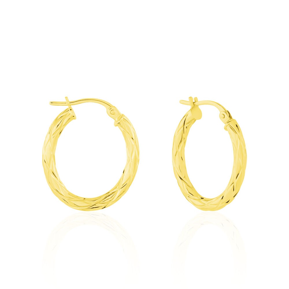 Cr&eacute;oles Anantha Or Jaune - Cr&eacute;oles Femme | Marc Orian