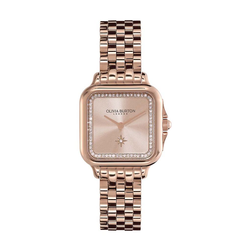 Montre Olivia Burton Grosvenor Rose - Montres étanches Femme | Marc Orian