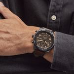 Montre Fossil Bronson 50 Noir - Montres &eacute;tanches Homme | Marc Orian