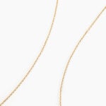 Cha&icirc;ne Igoa Maille For&ccedil;at Diamantee Or Jaune - Chaines Femme | Marc Orian