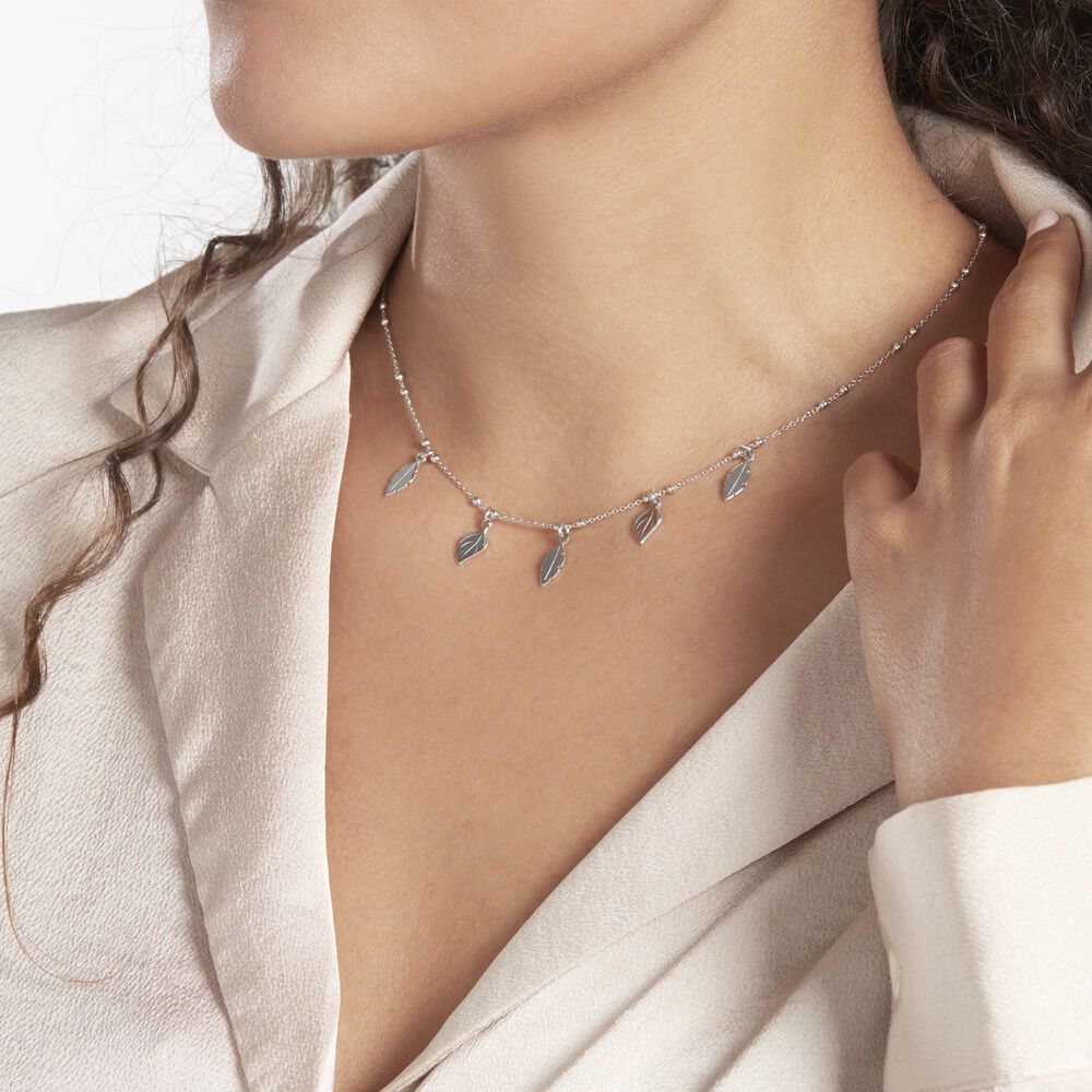 Collier Argent Blanc Ursy - Colliers ete Femme | Marc Orian