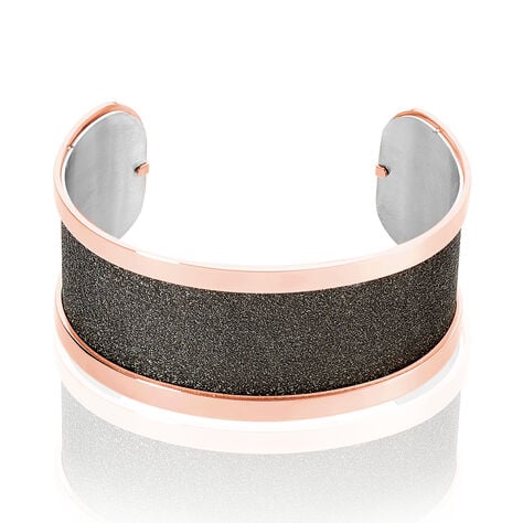 Bracelet Jonc Acier Rose - Bijoux fantaisie Femme | Marc Orian