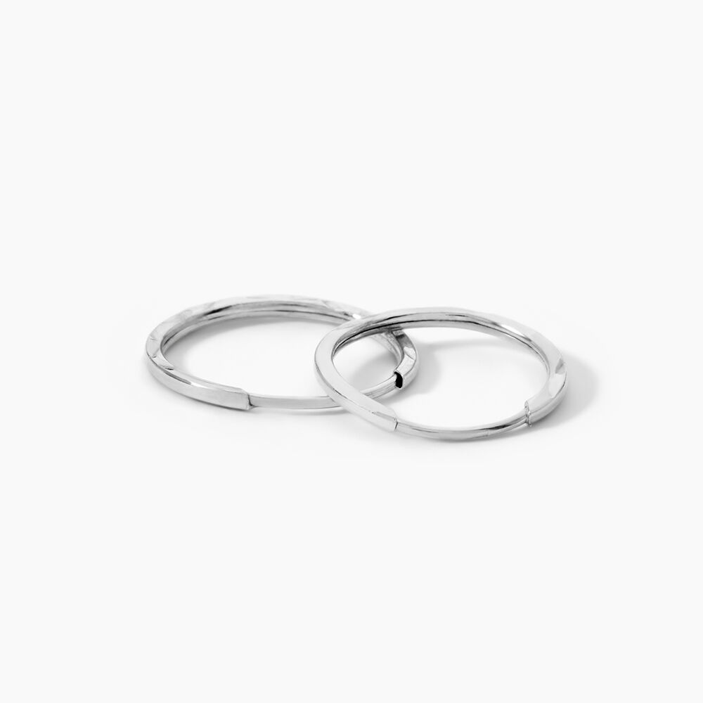 Cr&eacute;oles Valerina Or Blanc - Cr&eacute;oles Femme | Marc Orian