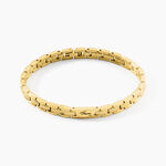 Bracelet Lacoste Metropole Acier Jaune - Bracelets cha&icirc;nes Famille | Marc Orian