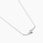 Collier Ainhoa Or Blanc Diamant - Colliers avec pierres Femme | Marc Orian