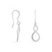 Boucles D'oreilles Pendantes Adeline Argent Blanc - Pendantes Femme | Marc Orian