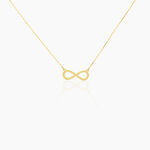 Collier Infinite Or Jaune - Colliers ete Femme | Marc Orian