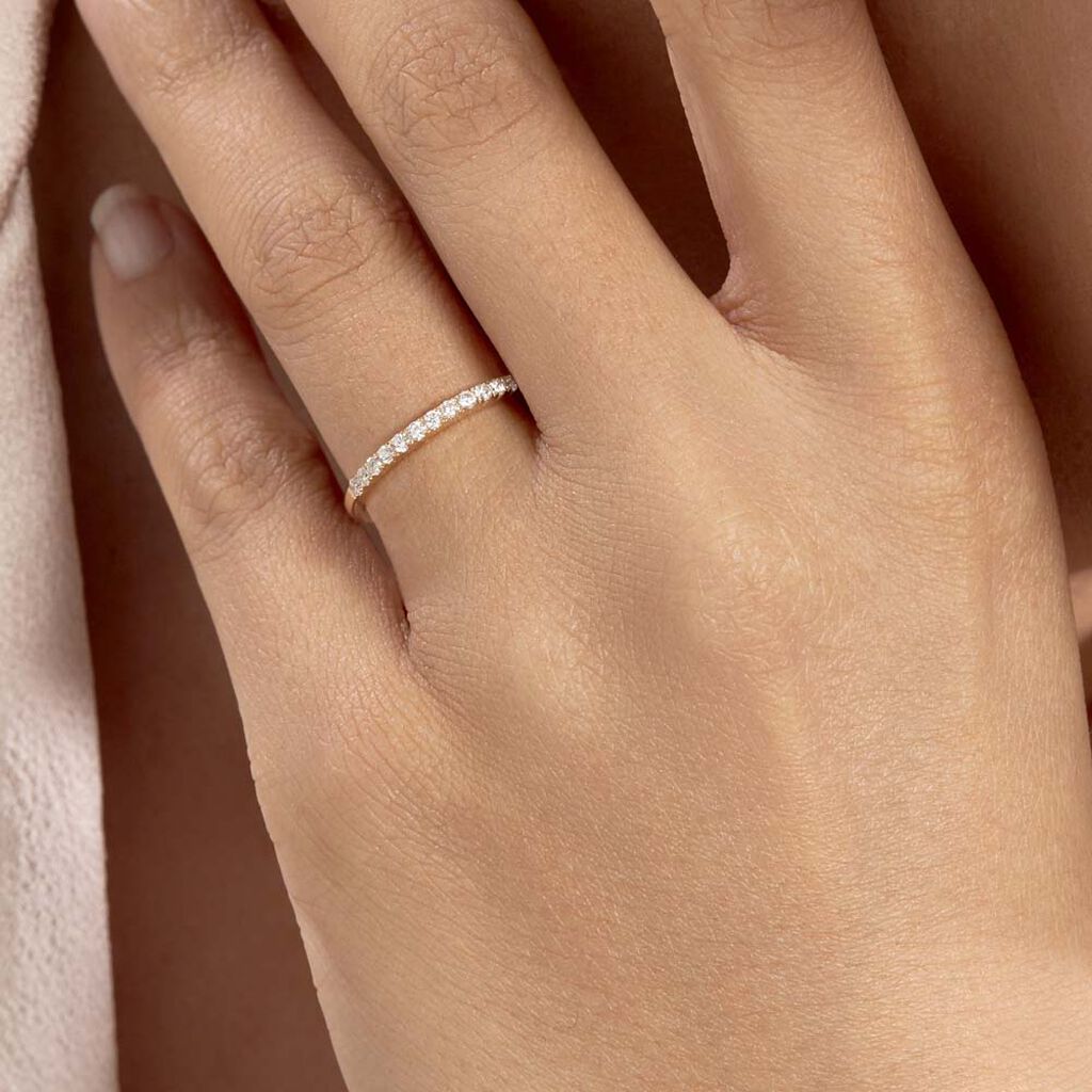 Alliance Pristina Or Jaune Diamant - Alliances Femme | Marc Orian
