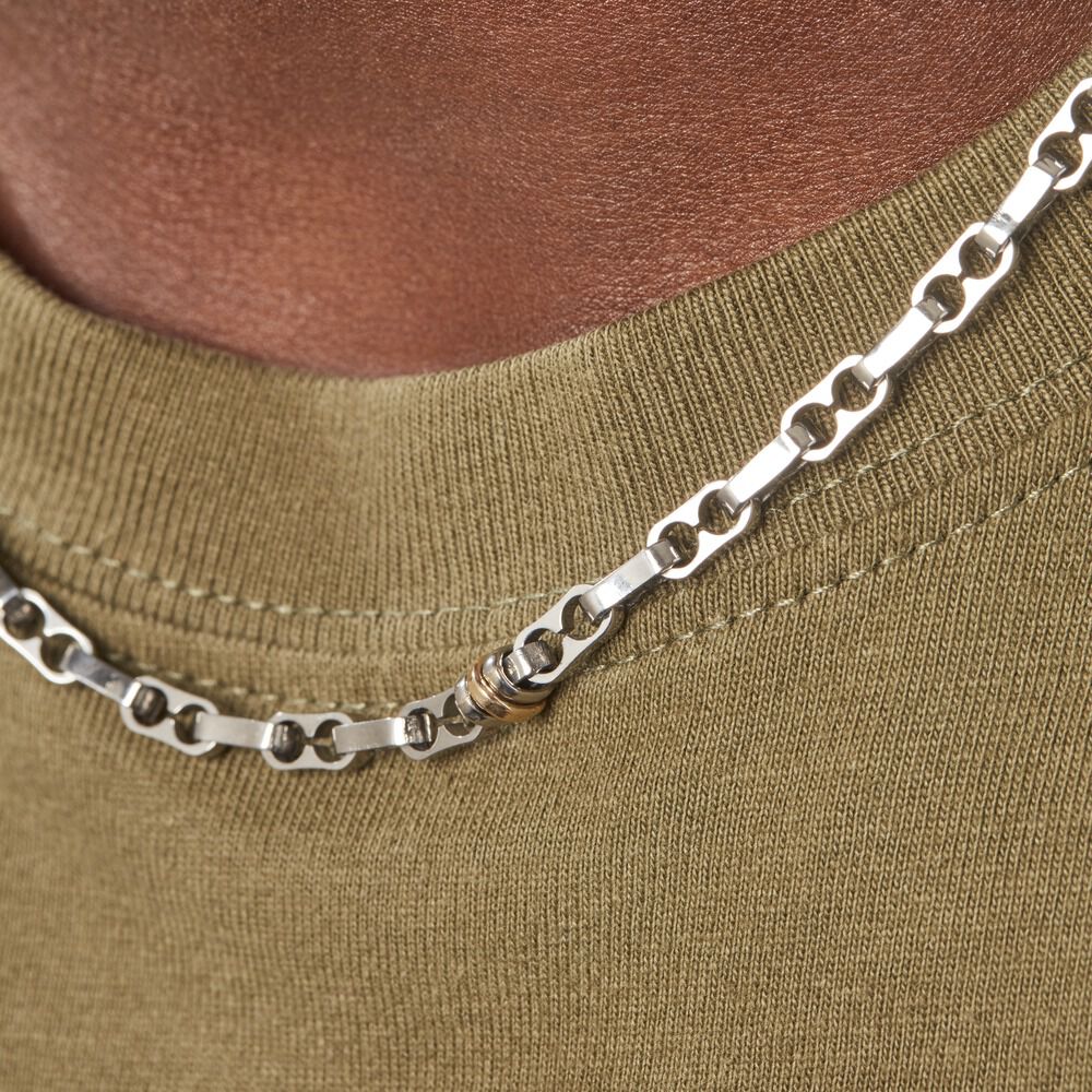 Collier Astrig Or Acier Bicolore - Colliers Homme | Marc Orian