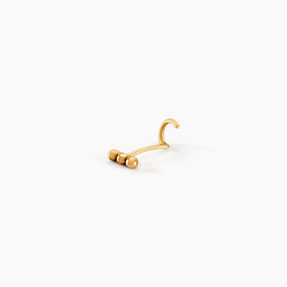 Piercing Malati Or Jaune - Piercing Nez Femme | Marc Orian