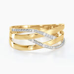 Bague Joassine Or Jaune Diamant - Parures de mariage Femme | Marc Orian