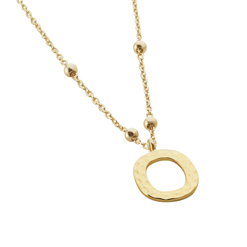 Collier Plaqu&eacute; Or Jaune Lettra - Colliers fantaisie Femme | Marc Orian