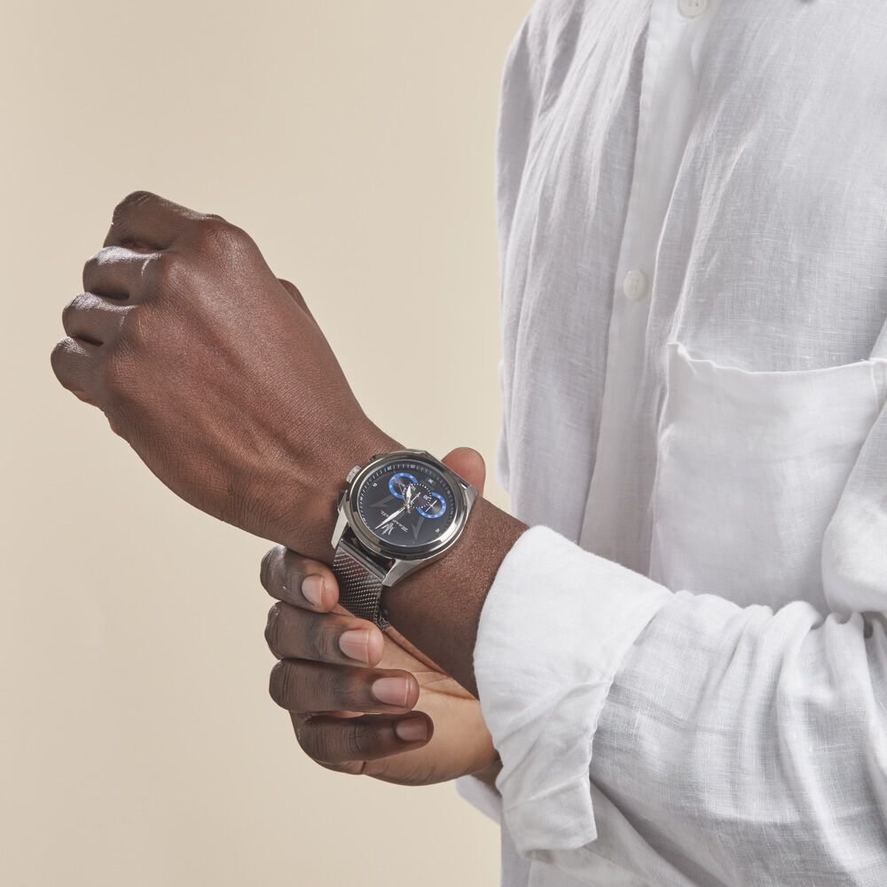 Montre Maserati Traguardo Noir - Montres étanches Homme | Marc Orian