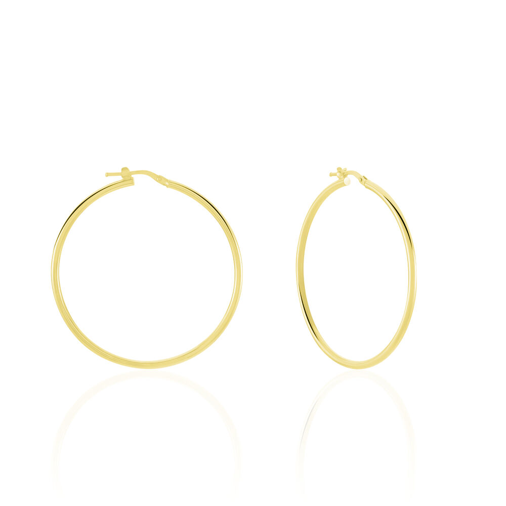 Créoles Verania Or Jaune - Créoles Femme | Marc Orian