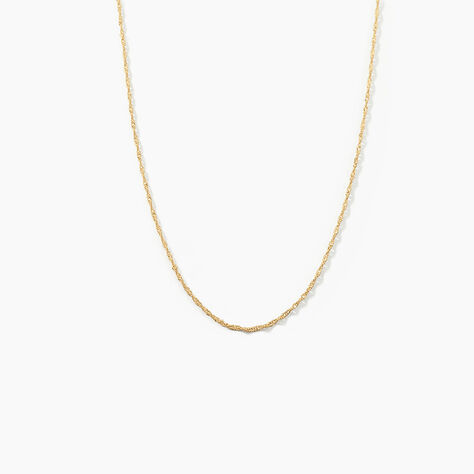 Chaîne Imanie Maille Singapour Or Jaune - Chaines Femme | Marc Orian