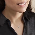 Collier Cherice Argent Blanc Oxyde De Zirconium - Colliers avec pierres Femme | Marc Orian