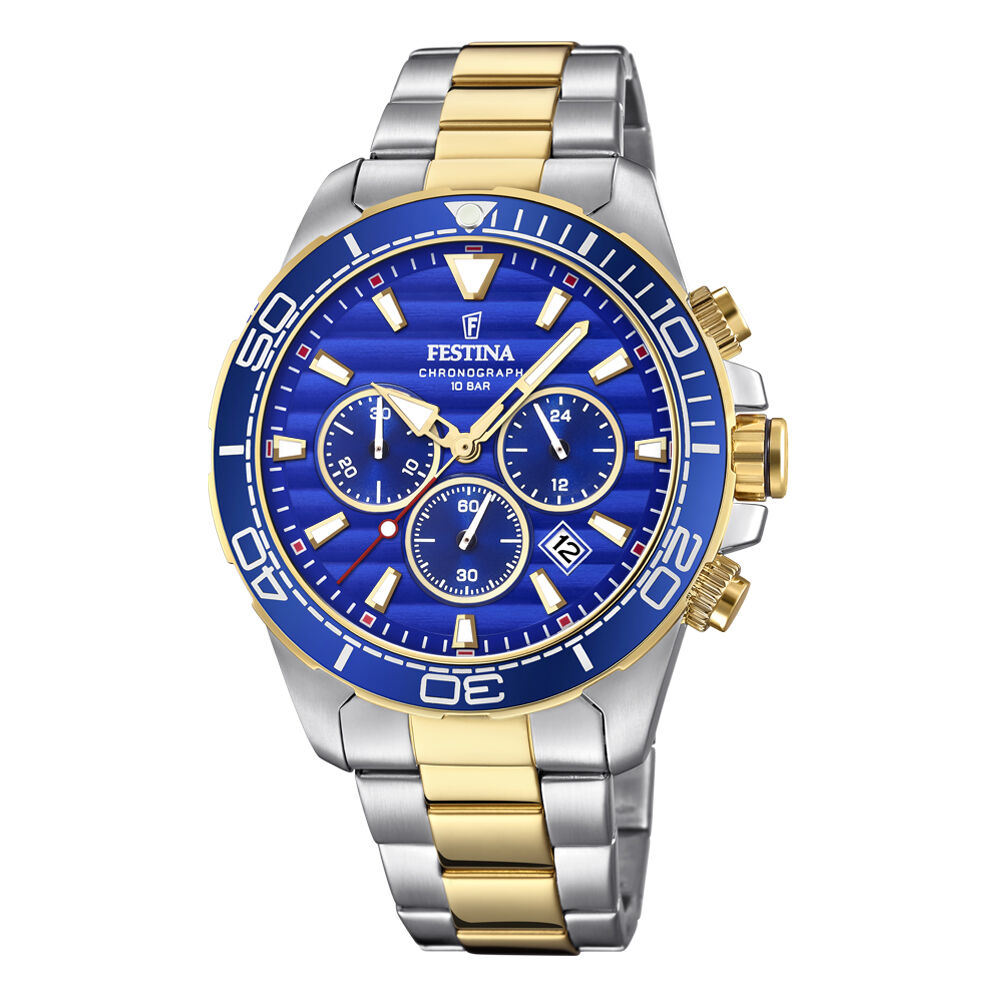 Montre Festina Prestige Bleu - HIMH21B1230 • Marc Orian | Bijouterie en  ligne