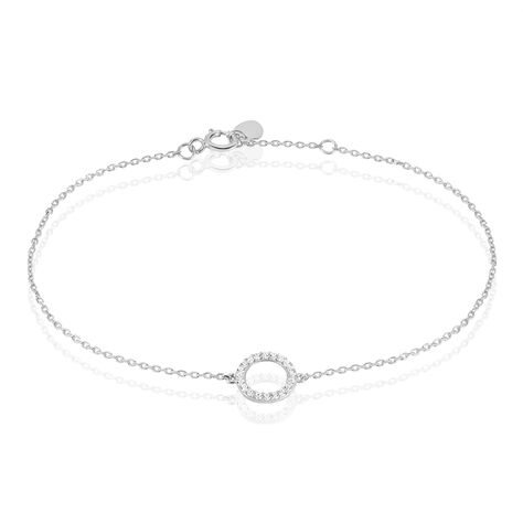 Bracelet Lim Or Blanc Oxyde De Zirconium - Bracelets chaînes Femme | Marc Orian