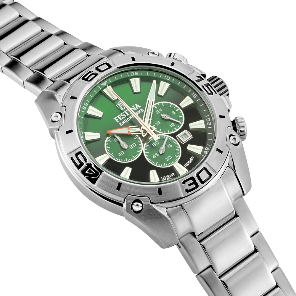 Montre Festina Chrono Bike Vert - Montres étanches Homme | Marc Orian