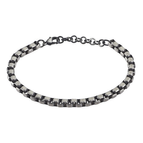 Bracelet Erdal Acier Gris - Bracelets chaînes Homme | Marc Orian