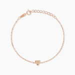 Bracelet Kelvyn Argent Rose Oxyde De Zirconium - Bracelets fantaisie Femme | Marc Orian