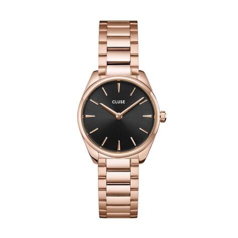 Montre Cluse F&eacute;roce Mini Noir - Montres &eacute;tanches Femme | Marc Orian