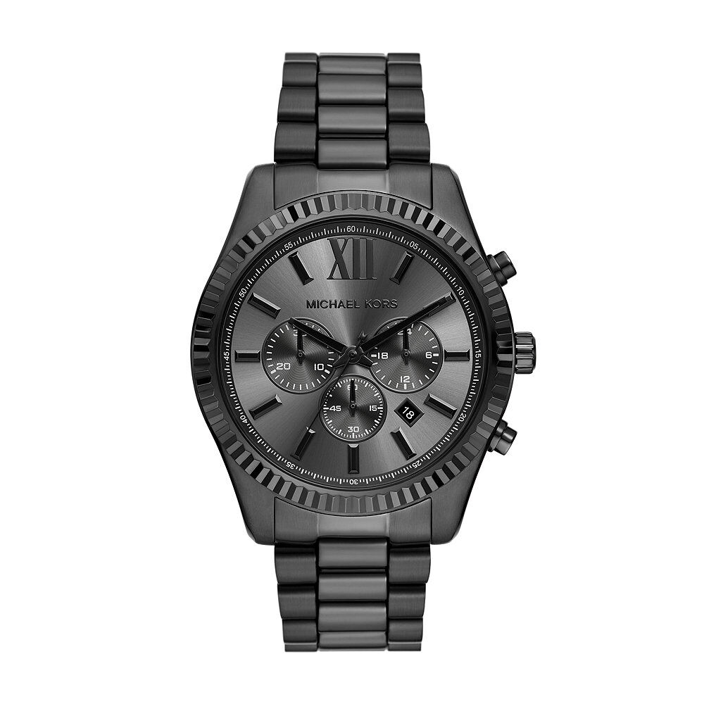 Michael kors lexington watch black online