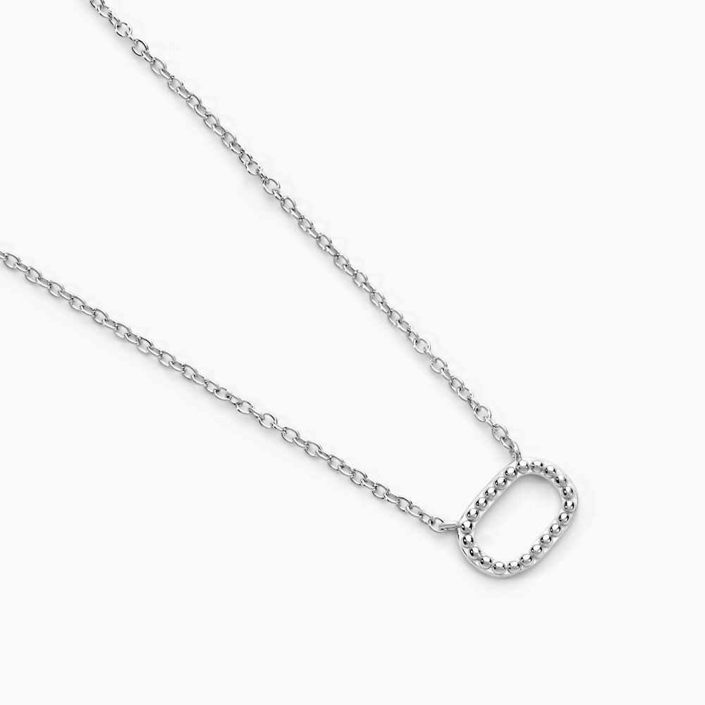 Collier Clem Argent Blanc - Colliers fantaisie Femme | Marc Orian