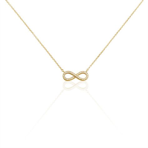 Collier Merane Plaqué Or Jaune Oxyde De Zirconium - Colliers avec pierres Femme | Marc Orian