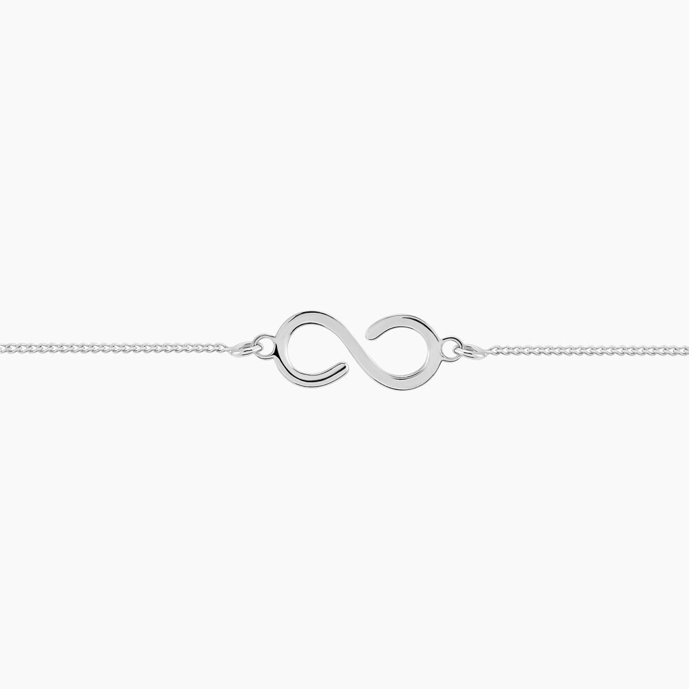 Bracelet Lirael Argent Blanc - Bracelets chaînes Femme | Marc Orian
