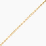 Cha&icirc;ne Igoa Maille For&ccedil;at Diamantee Or Jaune - Chaines Femme | Marc Orian