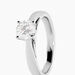 Bague Solitaire Platine Blanc Diamant - Solitaires Femme | Marc Orian