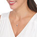 Collier Cloee Or Blanc Saphir Et Diamant - Colliers avec pierres Femme | Marc Orian