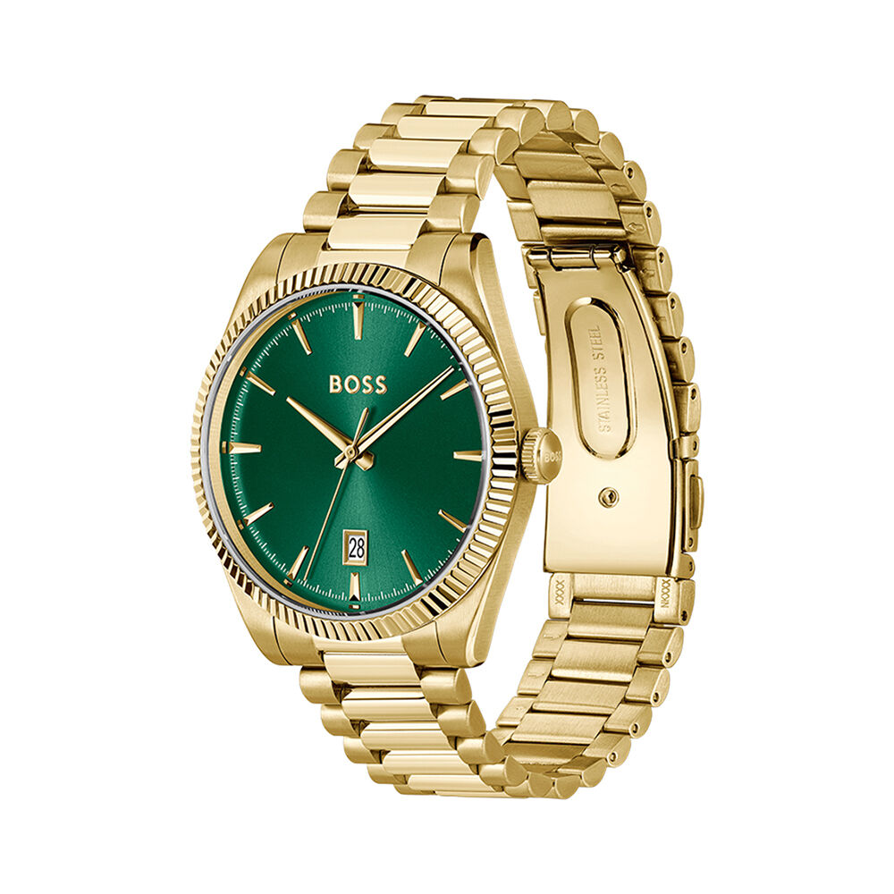 Montre Hugo Boss Cheswick Vert - Montres &eacute;tanches Homme | Marc Orian