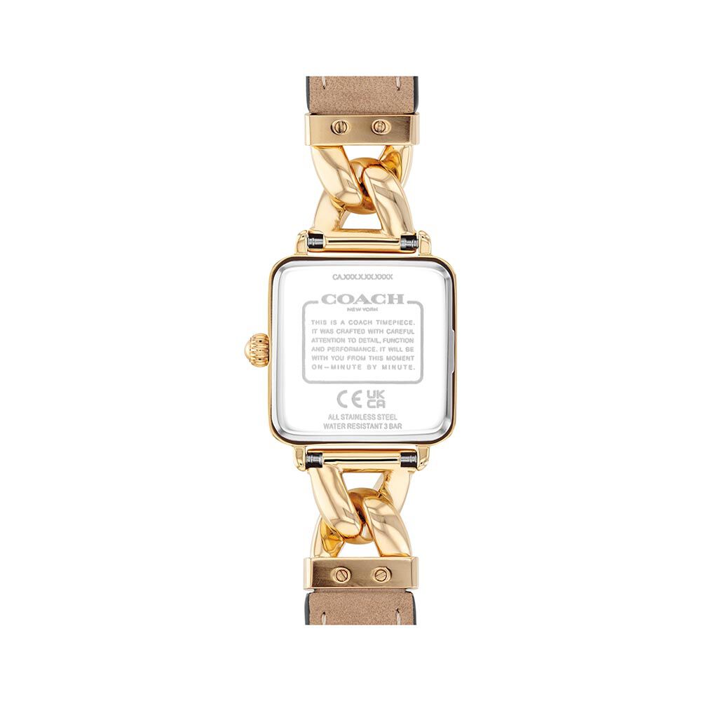 Montre Coach Cass Dor&eacute; - Montres &eacute;tanches Femme | Marc Orian