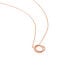 Collier Janne Argent Rose Oxyde De Zirconium - Colliers avec pierres Femme | Marc Orian
