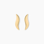 Boucles D'oreilles Puces Merrion Or Jaune - Puces Famille | Marc Orian