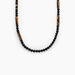 Collier Jourdan Jaycob Autres Noir Agate Quartz - Colliers avec pierres Homme | Marc Orian
